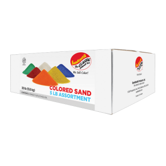 Colored Sand 5 lb Assortment